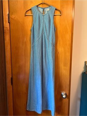Madewell Light Blue Airy Denim Dress